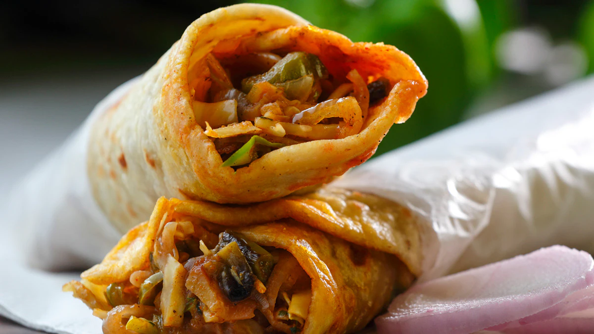 Aloo Kathi Roll